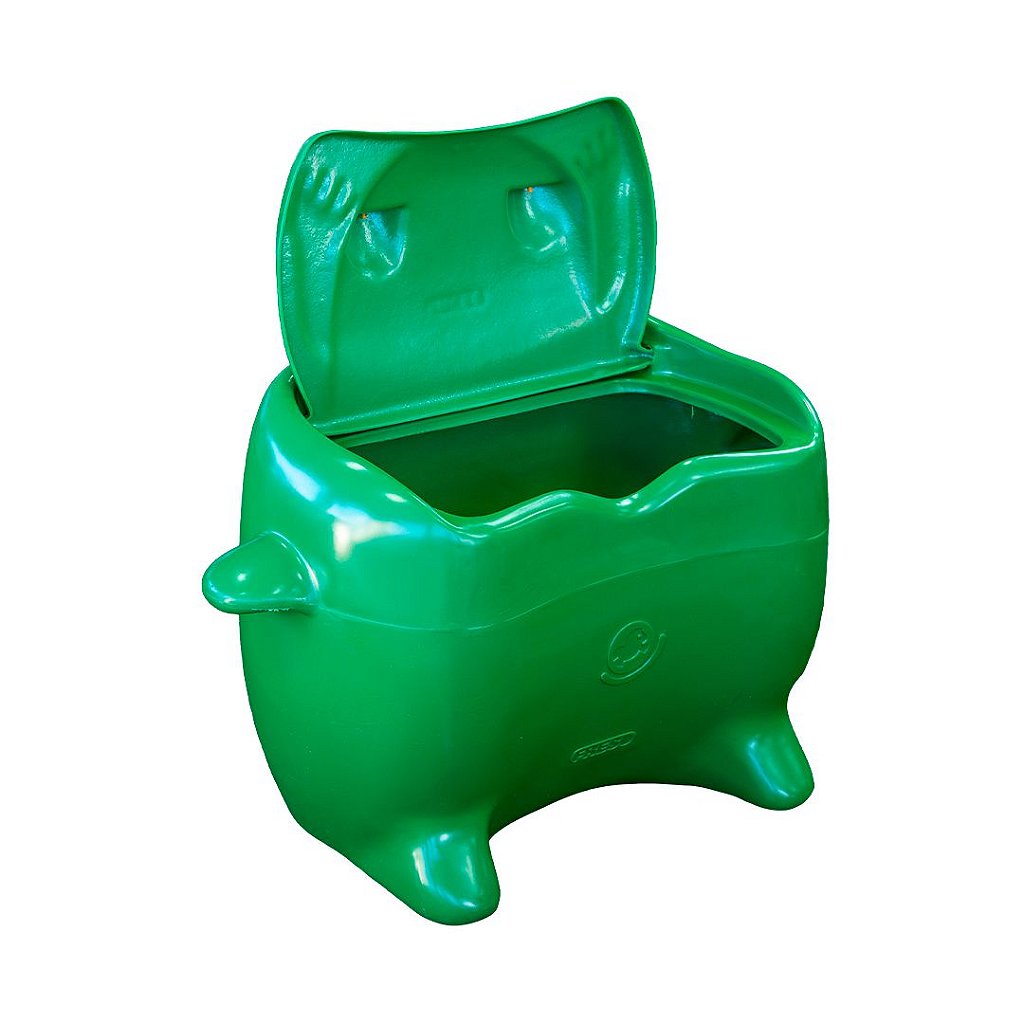 Baú de Brinquedos Decorativo Plástico Frogy Freso 3