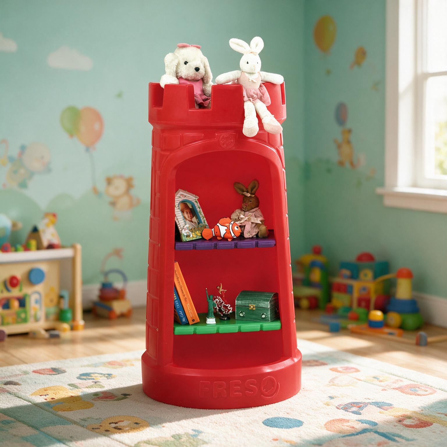 Organizador Infantil Estante Medieval Freso 2