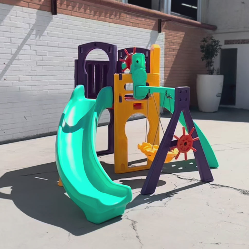 Playground Garden Freso com Balanço e Escorregador Infantil