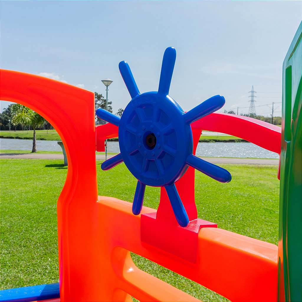 Playground Royal Prata com Escorregador Infantil Freso 4